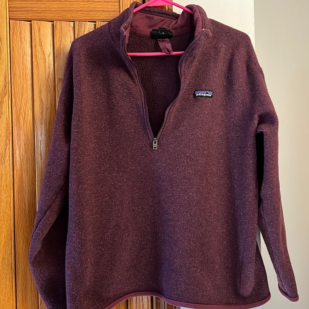 Patagonia quarter zip sweater